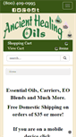 Mobile Screenshot of ancienthealingoils.com